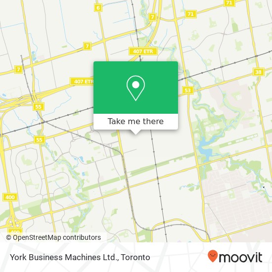 York Business Machines Ltd. map