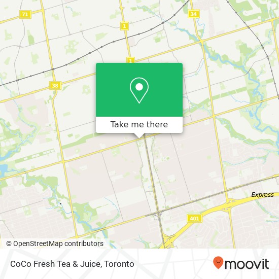 CoCo Fresh Tea & Juice map