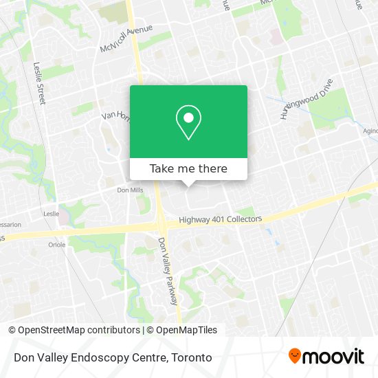 Don Valley Endoscopy Centre map