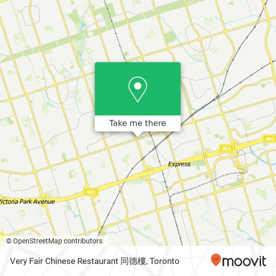 Very Fair Chinese Restaurant 同德樓 map