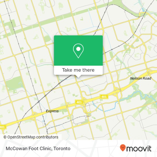 McCowan Foot Clinic plan