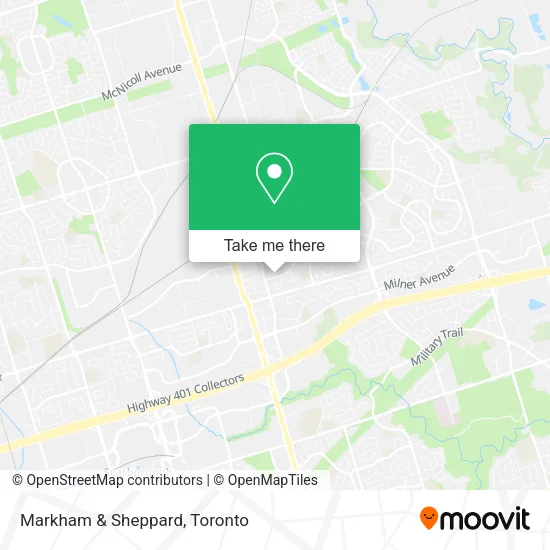 Markham & Sheppard map