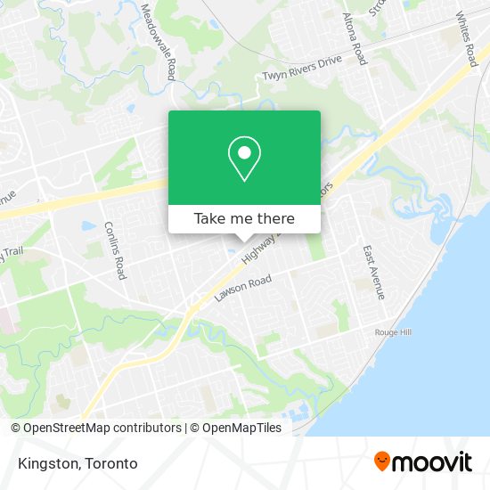 Kingston map