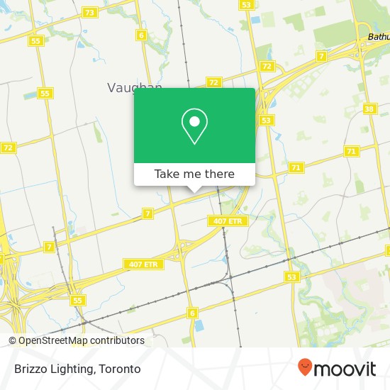 Brizzo Lighting map