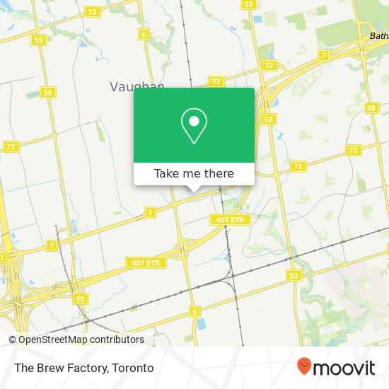 The Brew Factory map