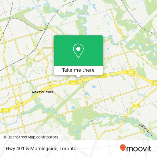 Hwy 401 & Morningside plan