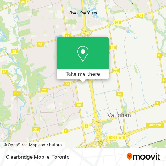 Clearbridge Mobile map