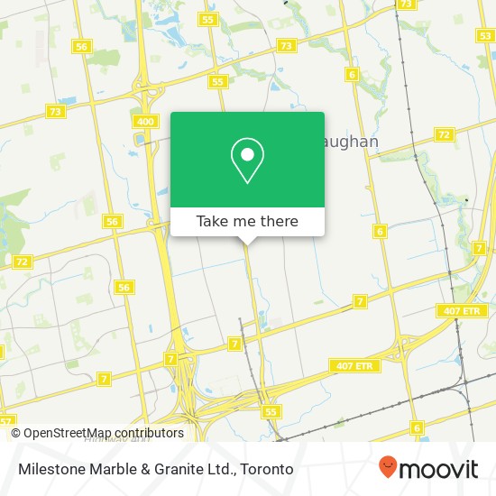 Milestone Marble & Granite Ltd. map