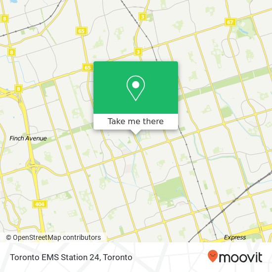 Toronto EMS Station 24 plan