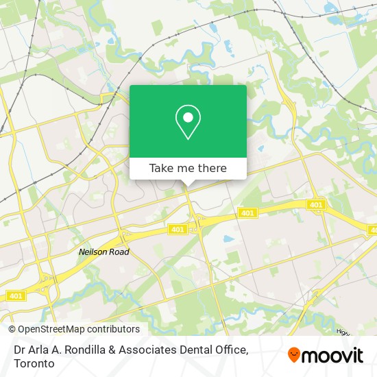 Dr Arla A. Rondilla & Associates Dental Office plan
