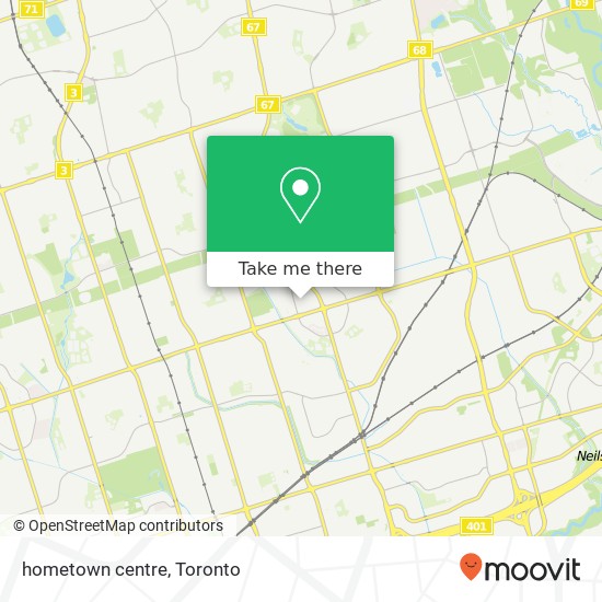 hometown centre map