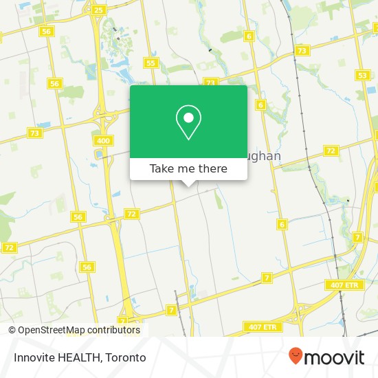 Innovite HEALTH map