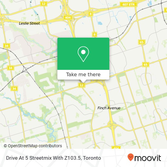 Drive At 5 Streetmix With Z103.5 map