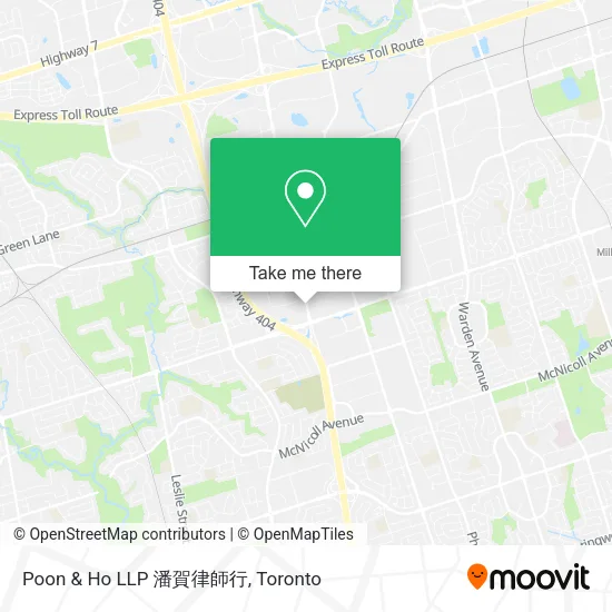 Poon & Ho LLP 潘賀律師行 plan