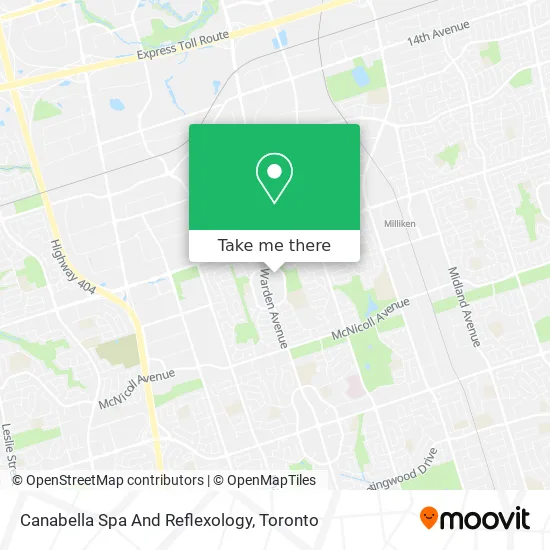 Canabella Spa And Reflexology map