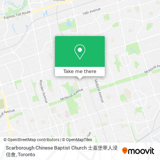 Scarborough Chinese Baptist Church 士嘉堡華人浸信會 map
