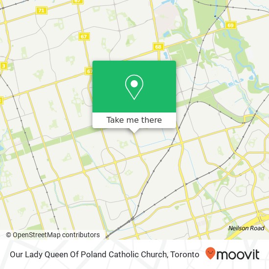 Our Lady Queen Of Poland Catholic Church map