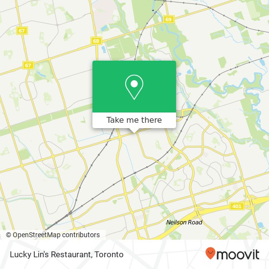 Lucky Lin's Restaurant map