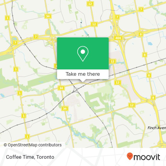 Coffee Time map