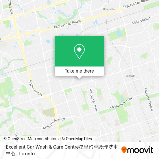 Excellent Car Wash & Care Centre星皇汽車護理洗車中心 map
