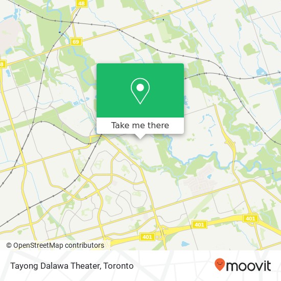 Tayong Dalawa Theater map