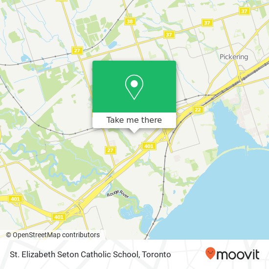 St. Elizabeth Seton Catholic School map