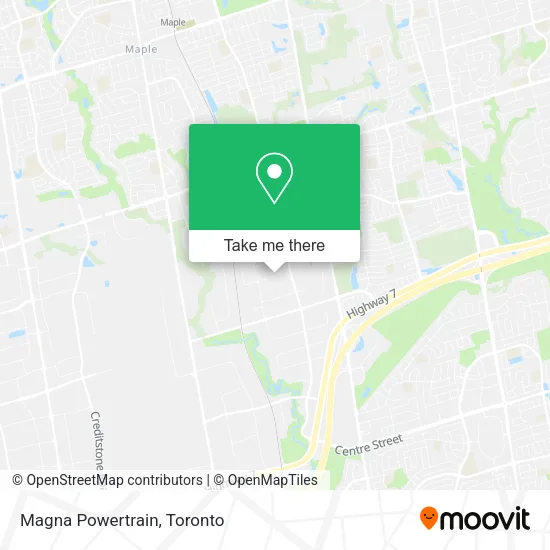 Magna Powertrain map