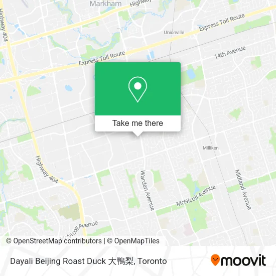 Dayali Beijing Roast Duck 大鴨梨 map