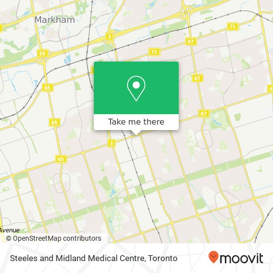 Steeles and Midland Medical Centre plan