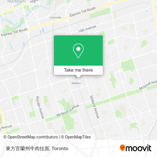 東方官蘭州牛肉拉面 plan