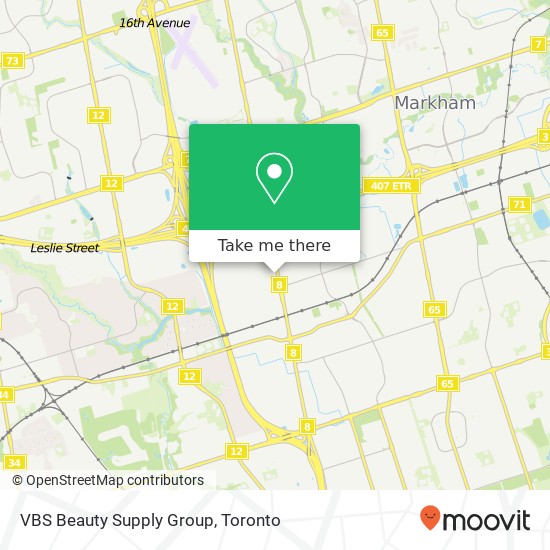 VBS Beauty Supply Group map