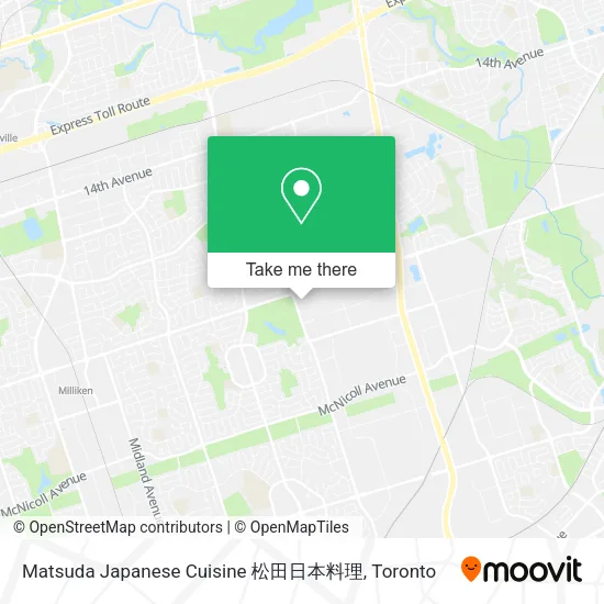 Matsuda Japanese Cuisine 松田日本料理 map