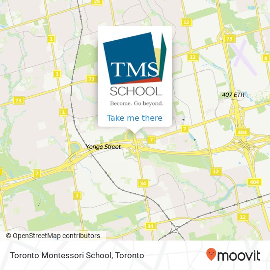 Toronto Montessori School plan