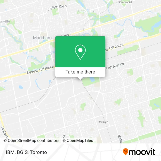 IBM, BGIS map