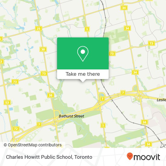 Charles Howitt Public School map