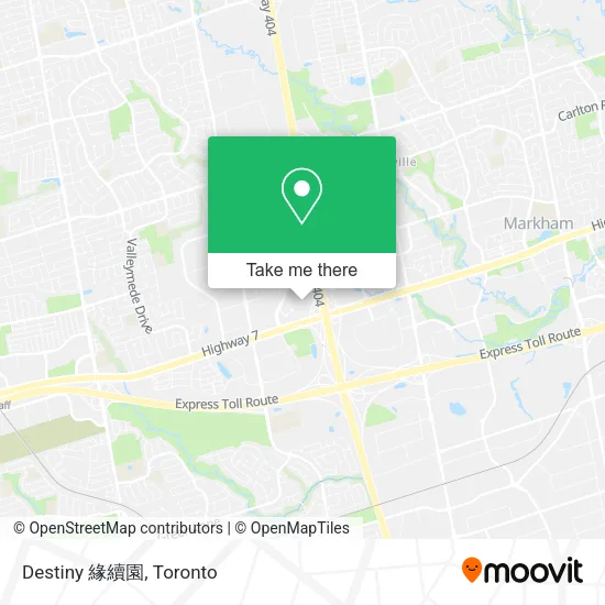 Destiny 緣續園 map