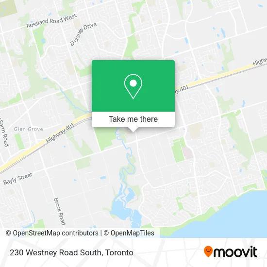 230 Westney Road South map