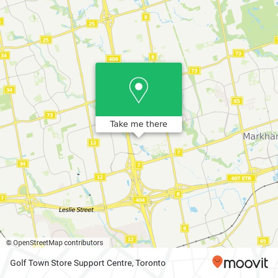 Golf Town Store Support Centre plan