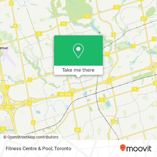 Fitness Centre & Pool map