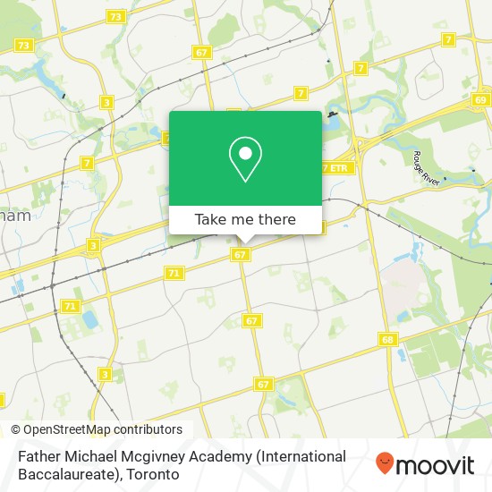 Father Michael Mcgivney Academy (International Baccalaureate) map