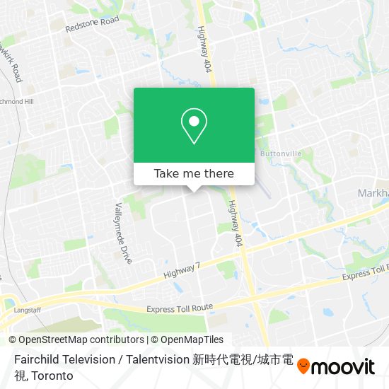 Fairchild Television / Talentvision 新時代電視 / 城市電視 plan