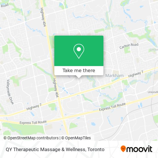 QY Therapeutic Massage & Wellness map