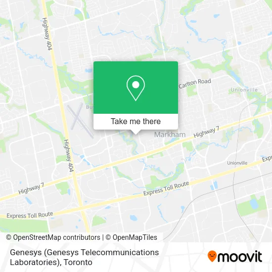 Genesys (Genesys Telecommunications Laboratories) map