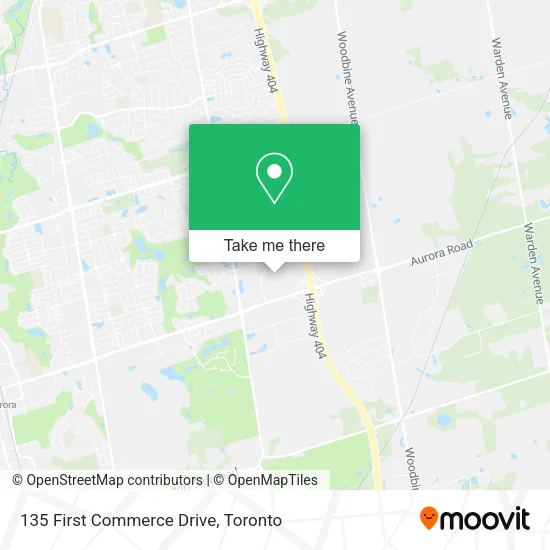 135 First Commerce Drive map
