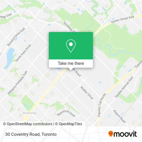 30 Coventry Road map