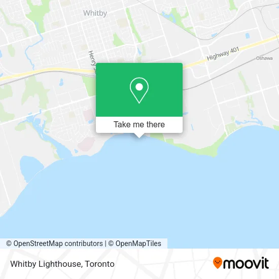 Whitby Lighthouse map