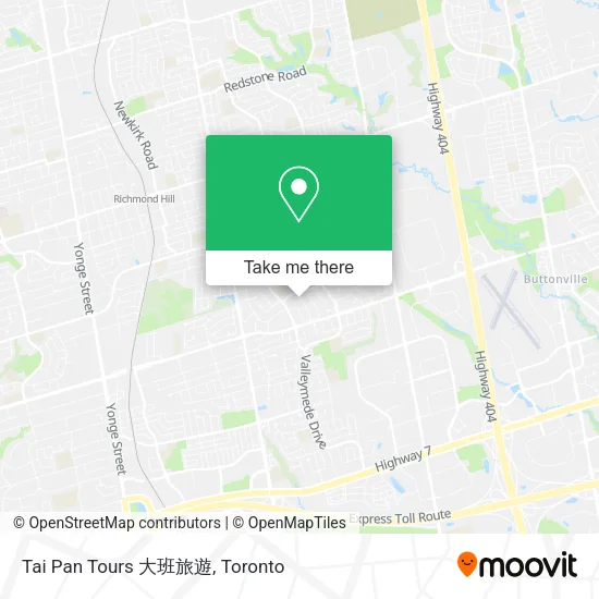 Tai Pan Tours 大班旅遊 map