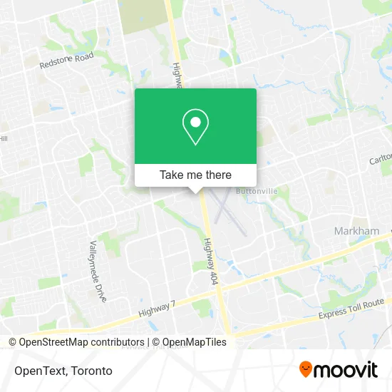 OpenText map
