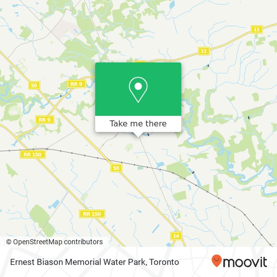 Ernest Biason Memorial Water Park map