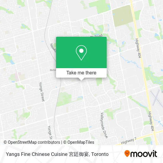 Yangs Fine Chinese Cuisine 宮廷御宴 map
